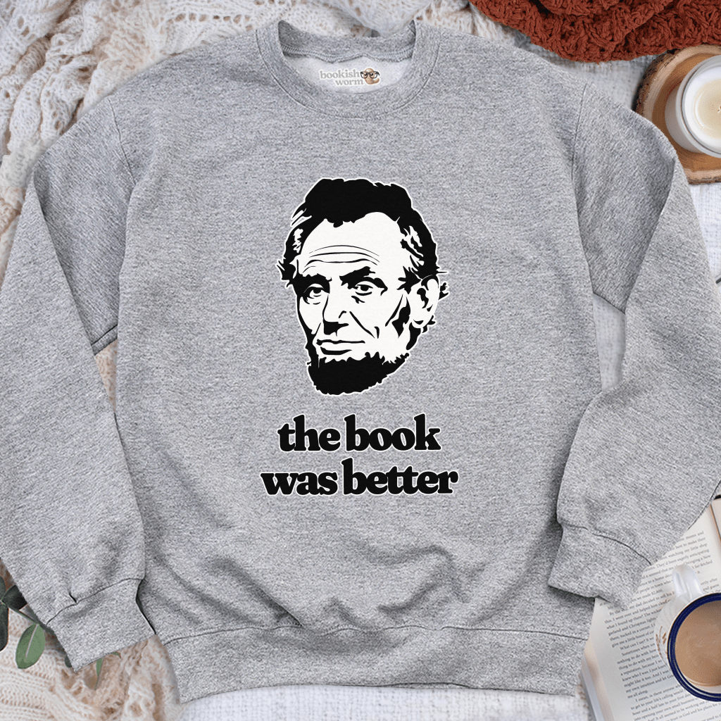 The Book Was Better Crewneck