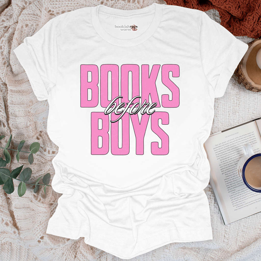 Books Before Boys T-Shirt