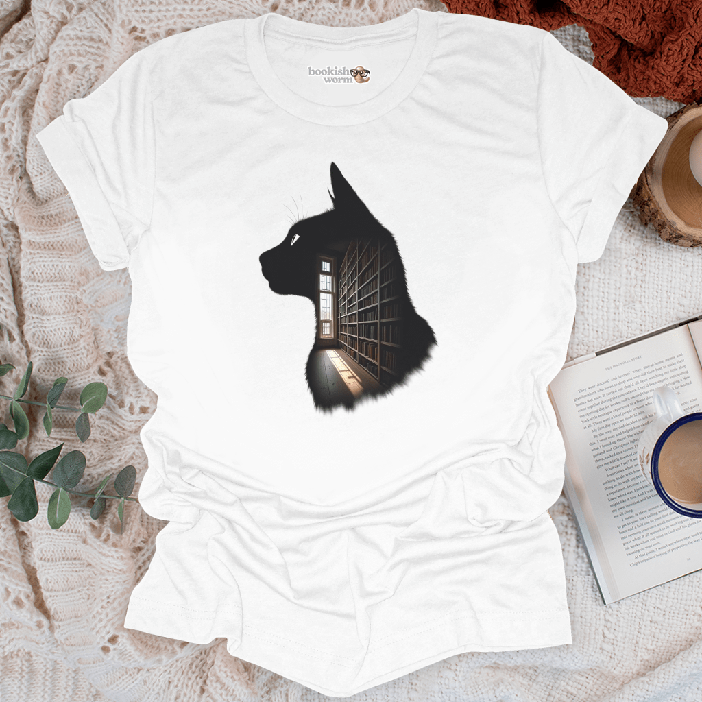 The Library Cat T-Shirt