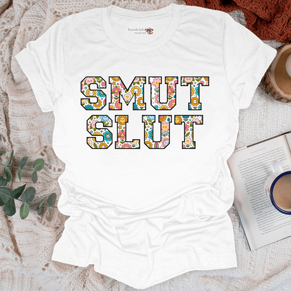 Smut Slut Happy Flowers T-Shirt